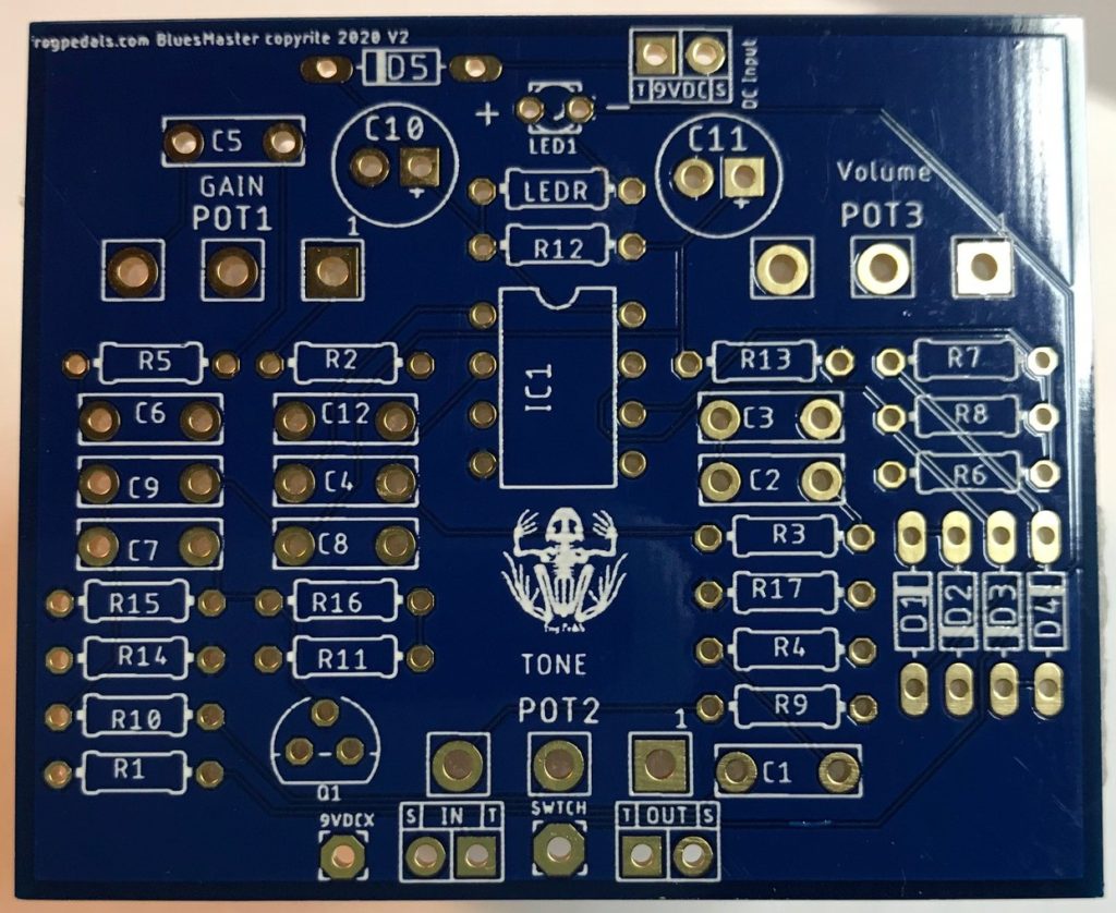 BluesMaster PCB